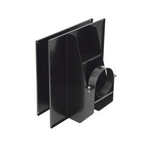 ホンマ製作所 黒耐熱 ステンレス 壁面取付金具 直径200mm用 No.X0257