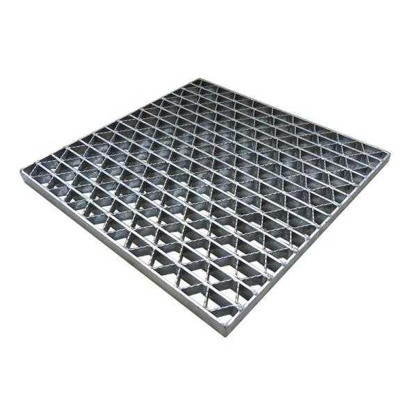 ユニバーサルデザイン グレーチング 110°オープンますぶた 歩道用(T-2) スチール製 ます穴(...