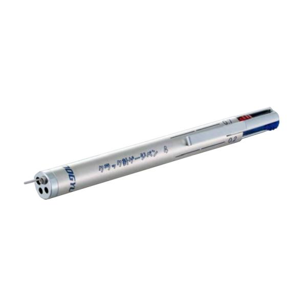 DOGYU 点検・測定工具 クラック測定工具 クラック針ゲージペンS 0.1mm針・0.2mm針・0...