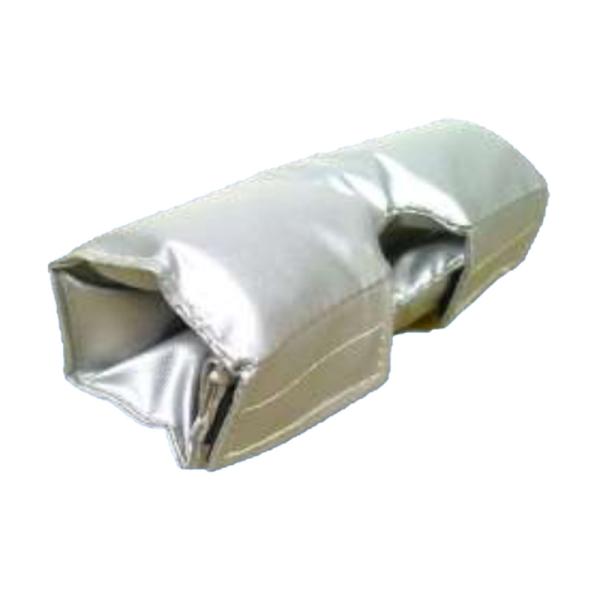 配管保温材 ファインジャケット 10K-65A-80x80-15径 三方管 省エネ型 簡単 着脱 ク...