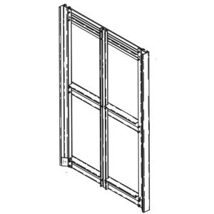 ビニールハウス部材 レインペット穴なし 3m 10枚入 RP-3 連棟ハウス用