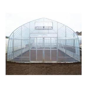 ビニールハウス用妻面 ニュービニツマ 柱セット ドア両開き 72-42 間口