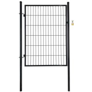 ブラックフェンス用 扉 ガーデンゲート PG-120-B 鍵付