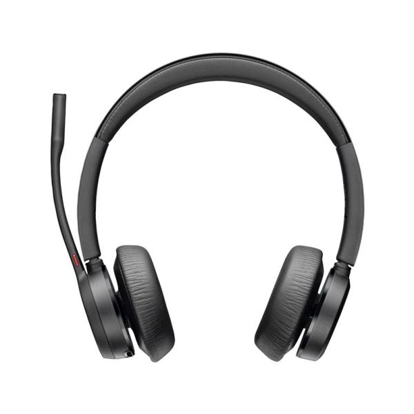 HP 76U50AA Poly Voyager 4320 USB-Cドングル付 両耳 ワイヤレスモデ...