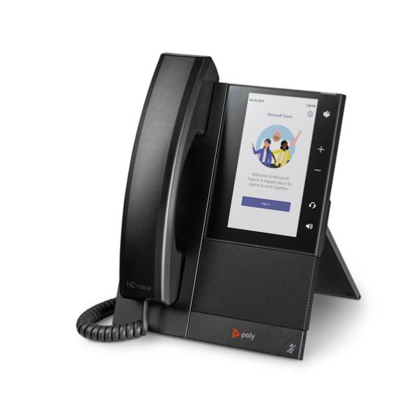 HP 82Z79AA Poly CCX 505 電話機 PoE給電 Microsoft Teams用...