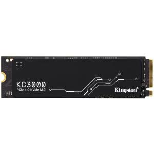 キングストン SKC3000S/512G KC3000 PCIe 4.0 NVMe M.2 SSD 512GB 3D TLC NAND 最大読取7000MB/ 秒、最大書込3900MB/ 秒