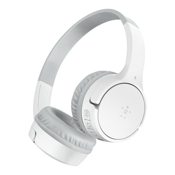 belkin AUD002btWH SoundForm Mini 子供用ワイヤレスヘッドホン ホワイ...