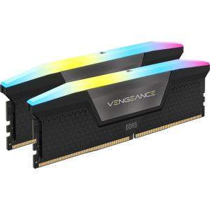 コルセア(メモリ) CMH96GX5M2B5600C40 DDR5 5600MT/ s 96GB(48GBx2) UDIMM 40-40-40-77 XMP 3.0 VENGEANCE RGB DDR5 Black RGB LED 1.25V