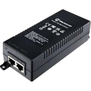 Microchip PD-9501GS/AC-JP PoEインジェクタ 1ポート 60W 802.3...