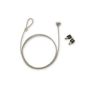 GREEN HOUSE GH-SW-SK180 盗難防止ホール用 キー式セキュリティーワイヤー シリンダ錠タイプ…