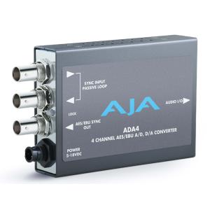 ADA4 AJAコンバーター 4ch Audio A/ D&D/ A Converter｜plusyu