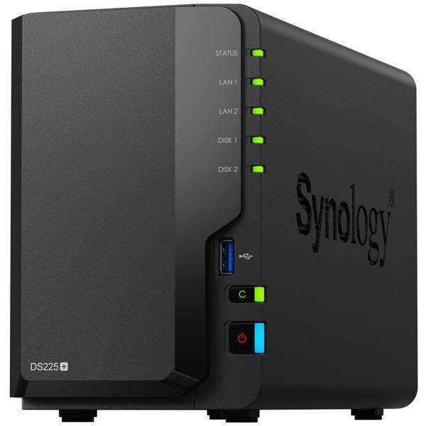 Synology Intel 4コアCeleron J4125搭載2ベイNAS DiskStatio...