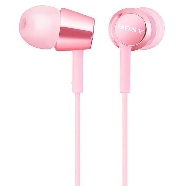 SONY(VAIO) MDR-EX155AP/P 密閉型インナーイヤーレシーバー ライトピンク