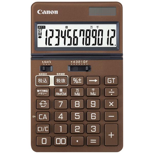 Canon 6510C003 電卓 KS-1250TUV-BR JPN SOB