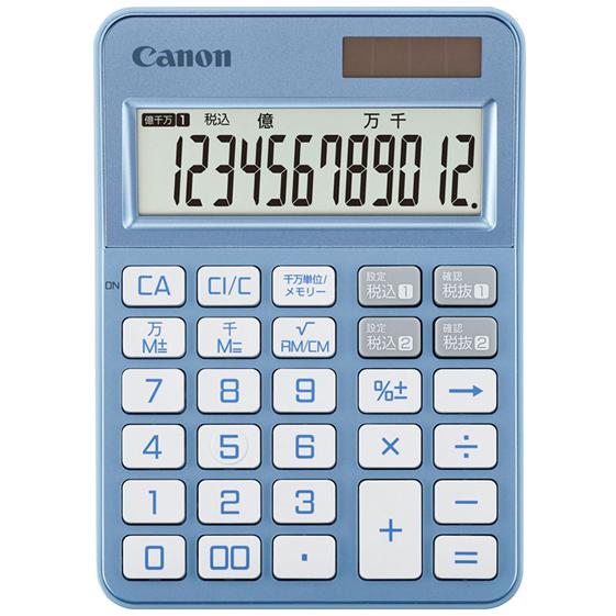 Canon 6511C002 電卓 KS-126WUV-BG JPN SOB