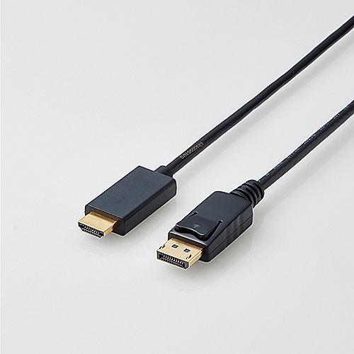 ELECOM CAC-DPHDMI10BK 変換ケーブル/ DisplayPort - HDMI/ ...