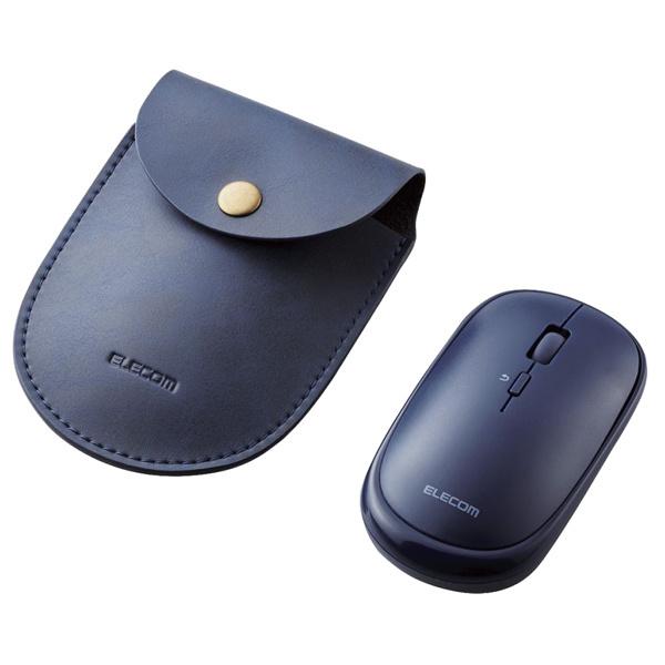 ELECOM M-TM10BBBU BlueLEDマウス/ 薄型/ Bluetooth対応/ 4ボタ...