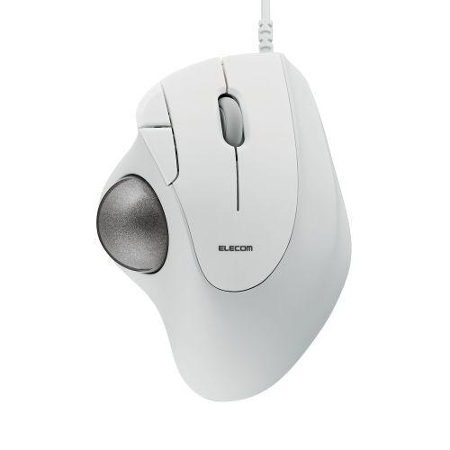 ELECOM M-IT10URWH トラックボールマウス/ IST/ 36mmボール/ 親指/ 人工...