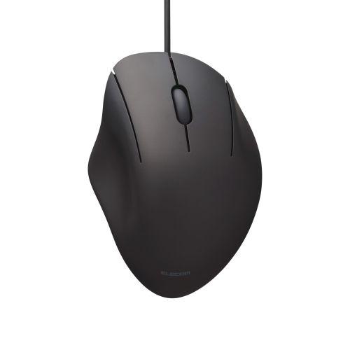 ELECOM M-SH11UBSKBK マウス/ SHELLPHA/ 有線/ 3ボタン/ Sサイズ/...