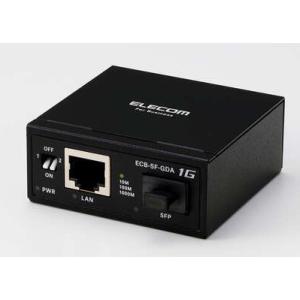 ELECOM ECB-SF-GDA 法人専用/ Giga光メディアコンバーター/ 3年保証