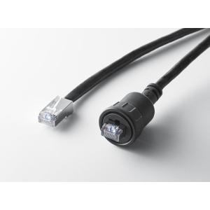 パナソニックシステムNW開発研究所 XC-EG300 60GHz無線通信装置 防水LANケーブル(5...