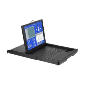 オースチンヒューズエレクトロニクス RKP7e 1U 17インチTFTLCDモニター、キーボード、ド...