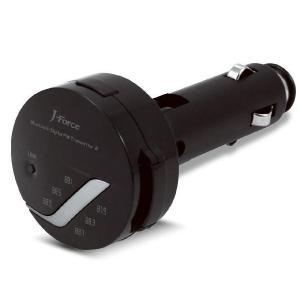 J-Force JF-BTFM2K Bluetooth FMトランスミッター （ブラック）