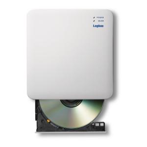 Logitec LDR-SM2WURWH スマホ用CD録音ドライブ/ Wi-Fi対応/ 2.4GHz/ iOS_Android対応/ USB3.0/ ホワイト｜plusyu
