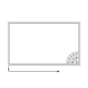 ジョイテック JM-1500-S 白板家62インチタッチフレームセット シルバー
