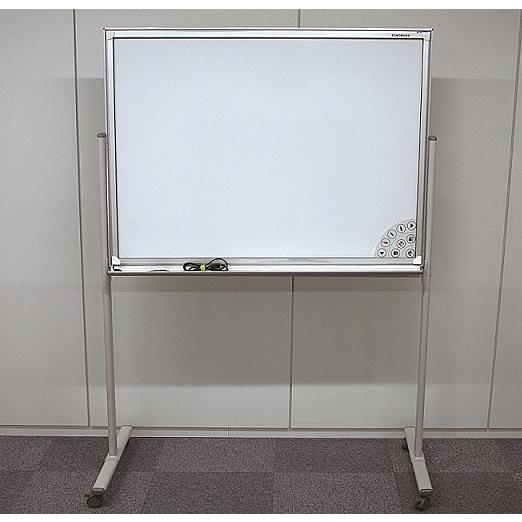 ジョイテック JM-MH34TN-S 白板家ホワイトボード・スタンドセット 58インチフレーム シル...