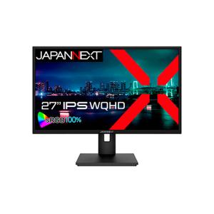 JAPANNEXT JN-IPS271WQHD-HSP 液晶ディスプレイ 27型/ 2560×1440/ DP×1、HDMI×1/ ブラック/ スピーカー有/ 1年保証｜plusyu