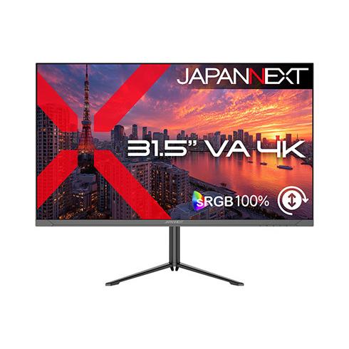 JAPANNEXT JN-V315U2-HSP 液晶ディスプレイ 31.5型/ 3840×2160/...