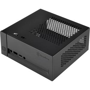 SST-VT02B SILVERSTONE ブラック Mini-STXケース 在庫目安：お取り寄せ