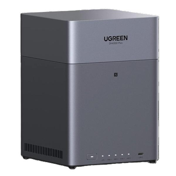 UGREEN DH4300 Plus Rockchip 8コアCPU搭載 2.5GbE 4ベイNAS...