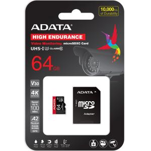 A-DATA Technology AUSDX64GUI3V30SHA2-RA1 microSDXCカード 64GB