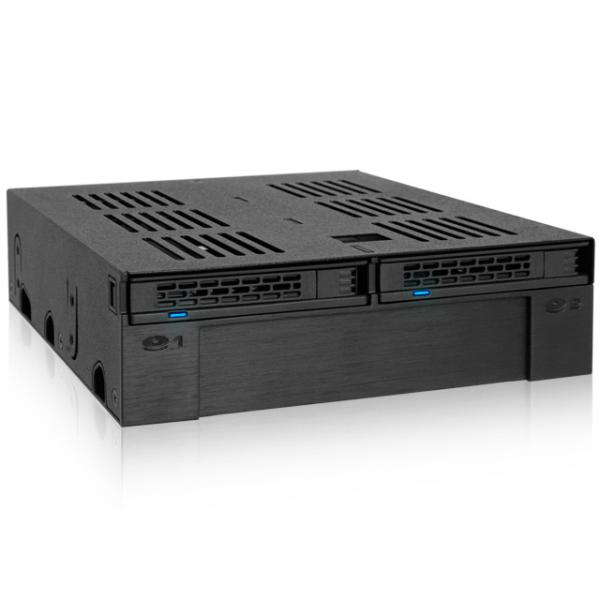 ICY DOCK MB322SP-B ICYDOCK　2.5インチSATA/ SAS HDD/ SS...