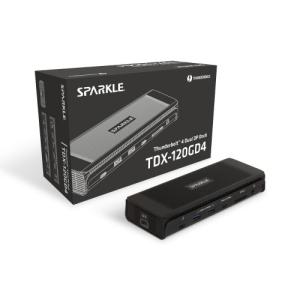 アユート TDX-120GD4 SPARKLE Office Dock Pro Plus/ 12-in-1ドッキングステーション/ Thunderbolt 4接続/ USB PD(…