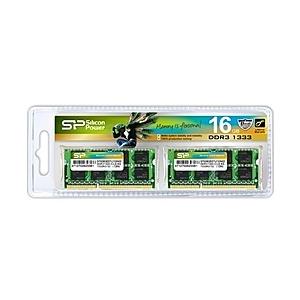 シリコンパワー SP016GBSTU133N22 メモリモジュール 204Pin SO-DIMM D...