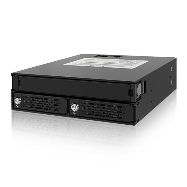 ICY DOCK MB994IKO-3SB ICYDOCK　2x 2.5インチSAS/ SATA H...
