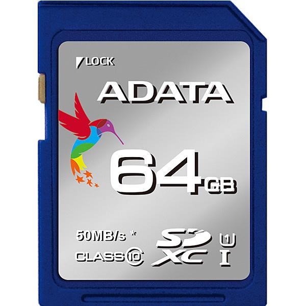 A-DATA Technology ASDX64GUICL10-R SDカード 64GB SDXC ...