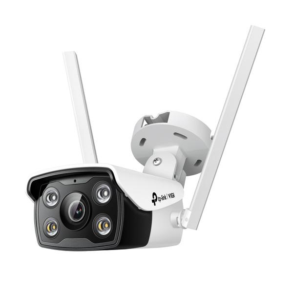 TP-LINK VIGI C340-W(4mm)(UN) VIGI 4MP屋外用バレット型フルカラー...