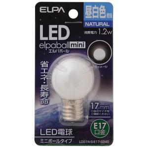 ELPA LDG1N-G-E17-G240 LED電球 G30形 E17｜plusyu