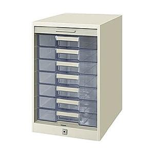 コクヨ SC-G7M シャッターケース(透明プラスチック引き出しタイプ） A4 7段