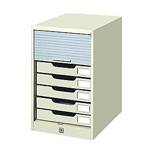 コクヨ SC-7M シャッターケース A4 7段 ライトグレー