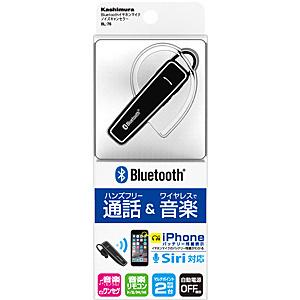 カシムラ BL-76 Bluetoothイヤホンマイク ノイズキャンセラー ブラック｜plusyu