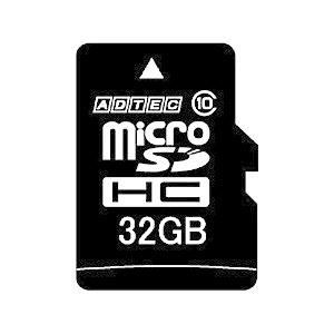 アドテック AD-MRHAM16G/10 microSDHCカード 16GB Class10 SD変...