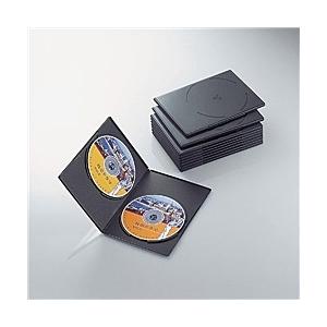 ELECOM CCD-DVDS06BK スリムDVDトールケース