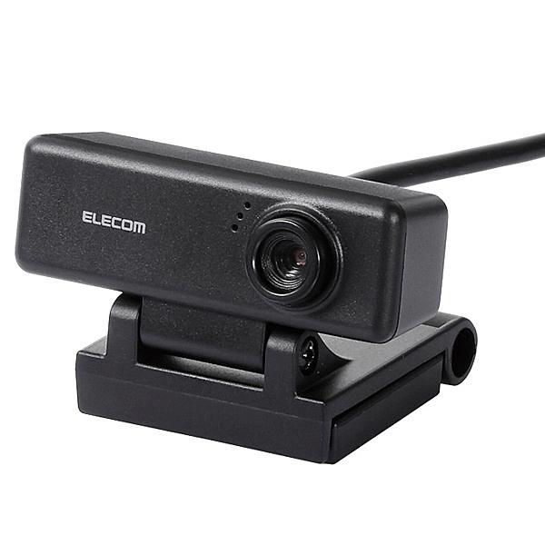 ELECOM UCAM-C310FBBK PC Webカメラ/ 100万画素/ マイク内蔵/ 高精細...