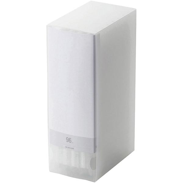 ELECOM CCD-FB96CR CD/ DVD/ Blu-ray対応ファイルケース/ 96枚収納...