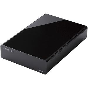 ELECOM ELD-REN040UBK 3.5インチ外付けHDD/ WD Red搭載/ USB3.0/ 4.0TB